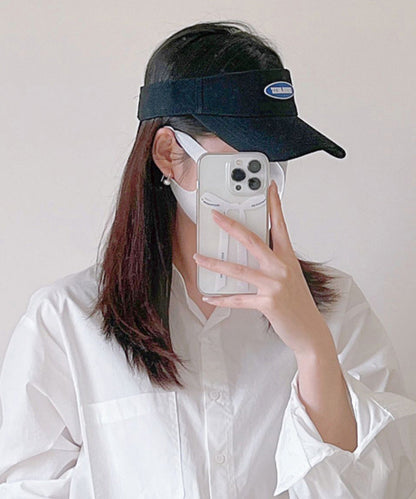 DIY Beige Graphic Patchwork Baseball Cap  Hat LY513 - fabuloryshop