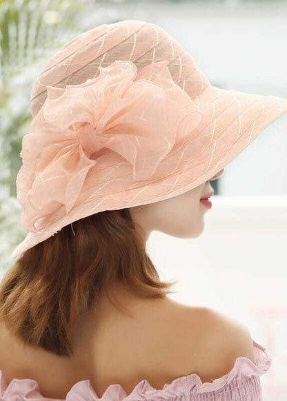 Elegant Beige Bow Patchwork Straw Woven Floppy Sun Hat LC0546 - fabuloryshop