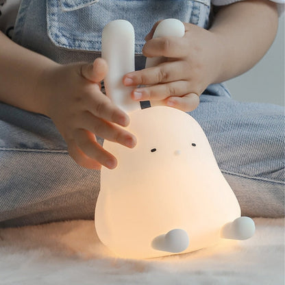 Folded Ear Rabbit Sleeping Lamp LY4195 - fabuloryshop