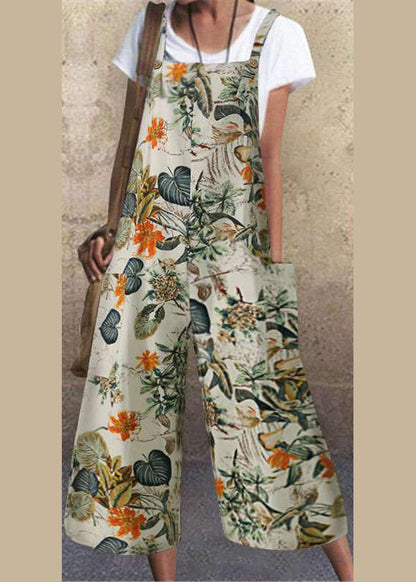 Holiday Floral Jumpsuit - fabuloryshop