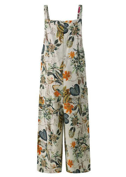 Holiday Floral Jumpsuit - fabuloryshop