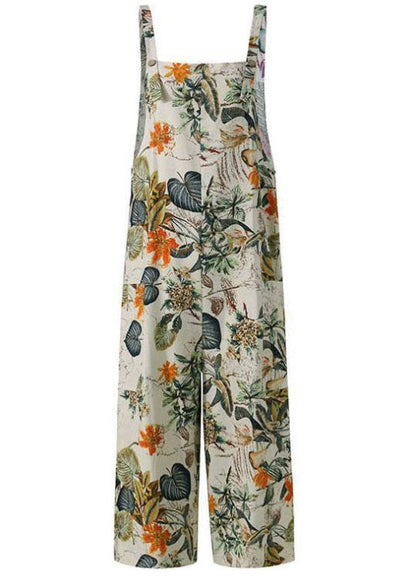 Holiday Floral Jumpsuit - fabuloryshop