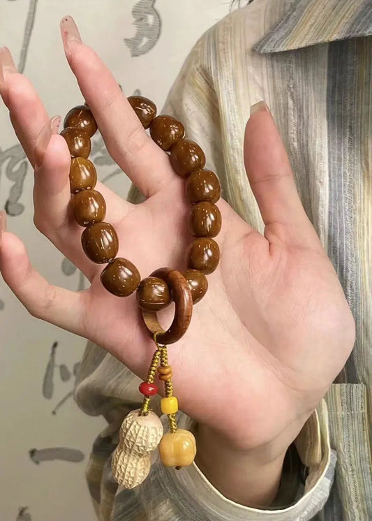 Original Design Fortune Seeking Bodhi Peanut Bracelet Ada Fashion