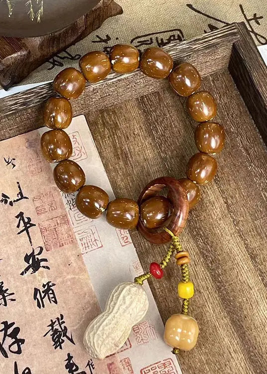 Original Design Fortune Seeking Bodhi Peanut Bracelet Ada Fashion