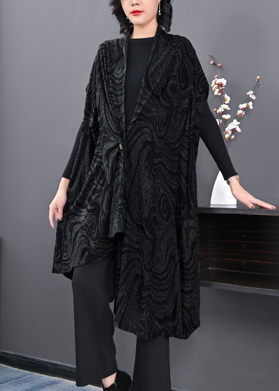 Plus Size Original Cape Style Asymmetrical Woolen Coats Ada Fashion