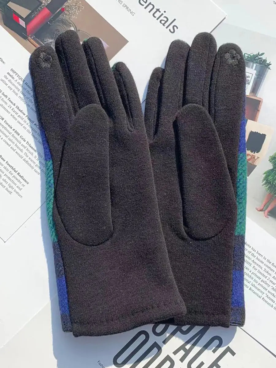 Women Winter Casual Warm Windproof Gloves Ada Fashion