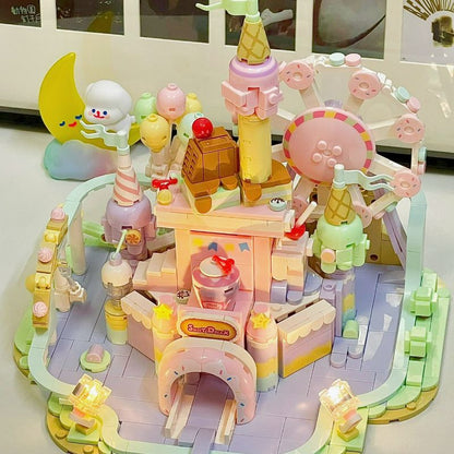 Dessert Paradise Eight Tone Box Building Block Castle LY4190 - fabuloryshop