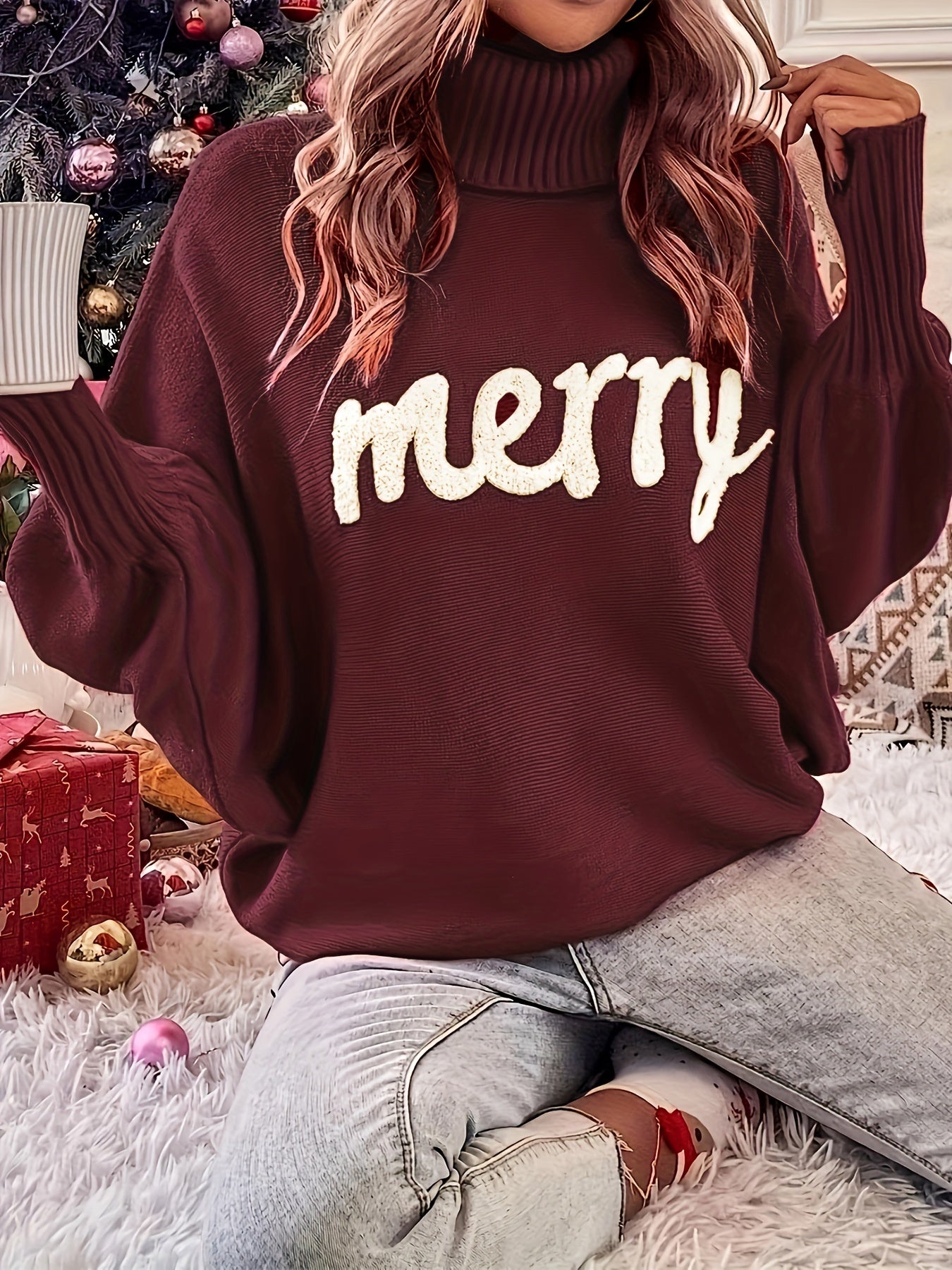 Cute Batwing Sleeve Pullover Sweater YO2874 Ada Fashion